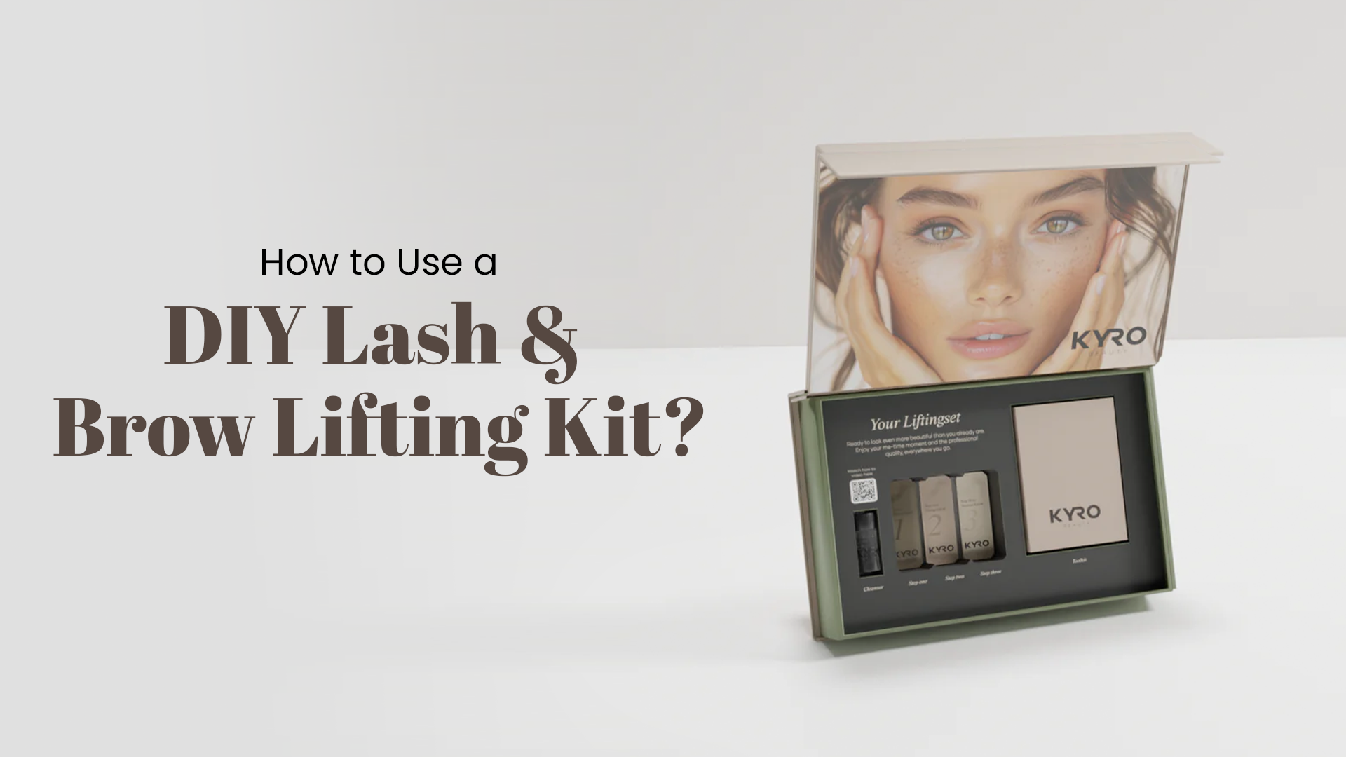 How to Use a DIY Lash & Brow Lifting Kit?