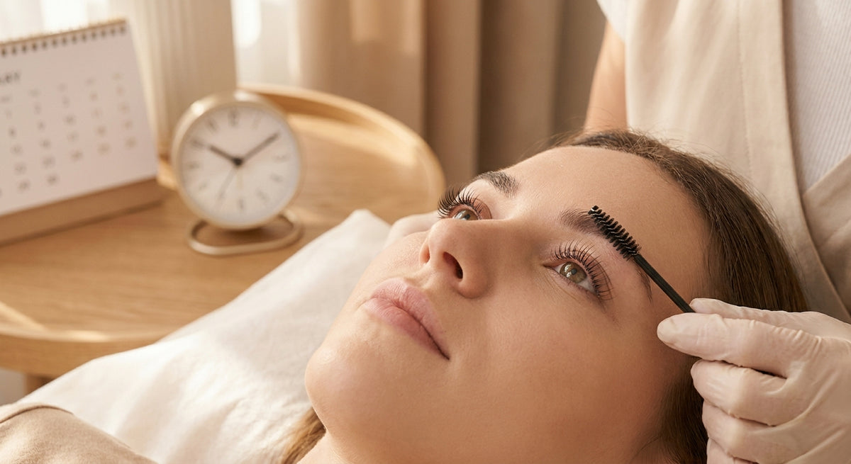 Hoe lang blijft een wimperlift goed zitten