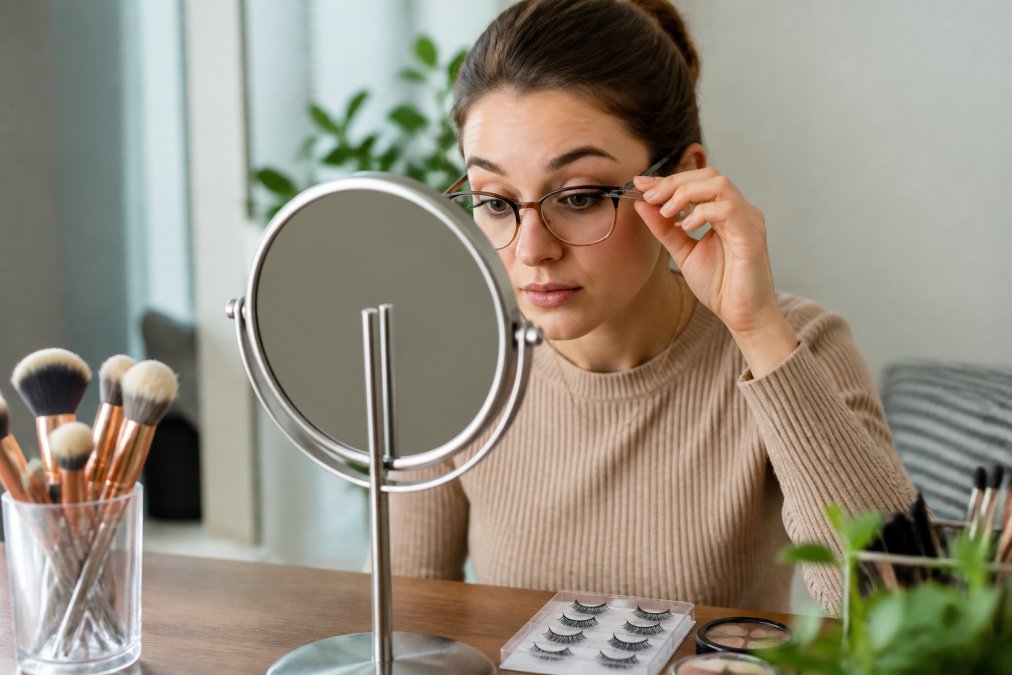 How to Apply Press-On Lashes with Glasses (2026 Guide)